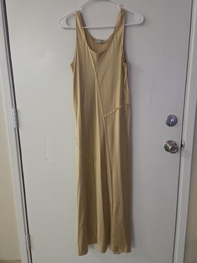 slim fit dress slacks Classic Slip Gold